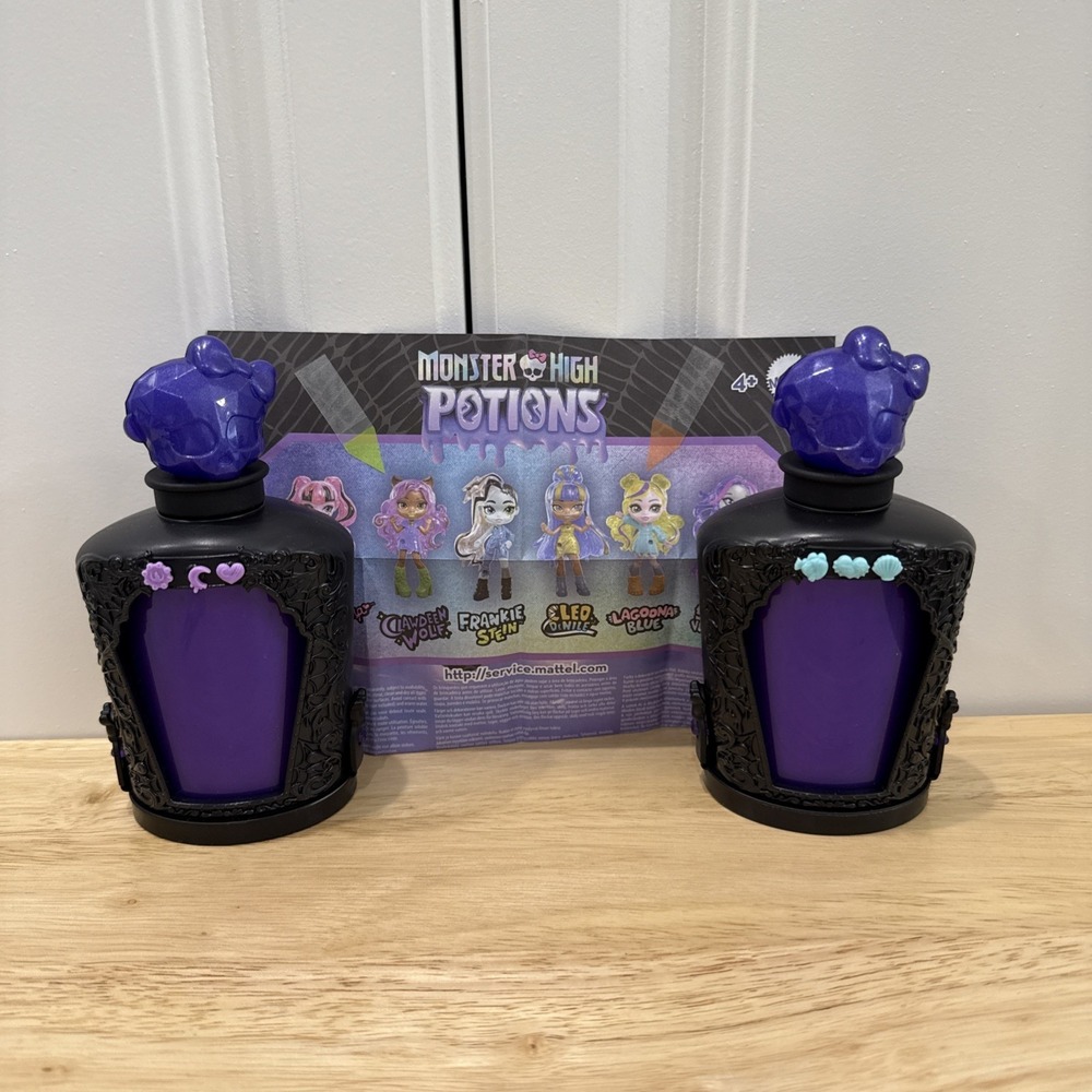 Monster High Potions Mystery Mini Dolls Series 1 Lagoona Clawdeen Open Not Used